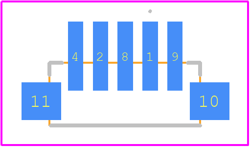 FD02FC10H - NKK Switches PCB footprint - Other - Other - FD02FC10H-2