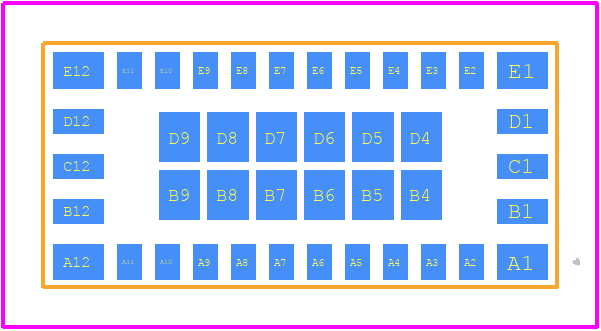 VL53L9CX - STMicroelectronics PCB footprint - Other - Other - VL53L9CX-2