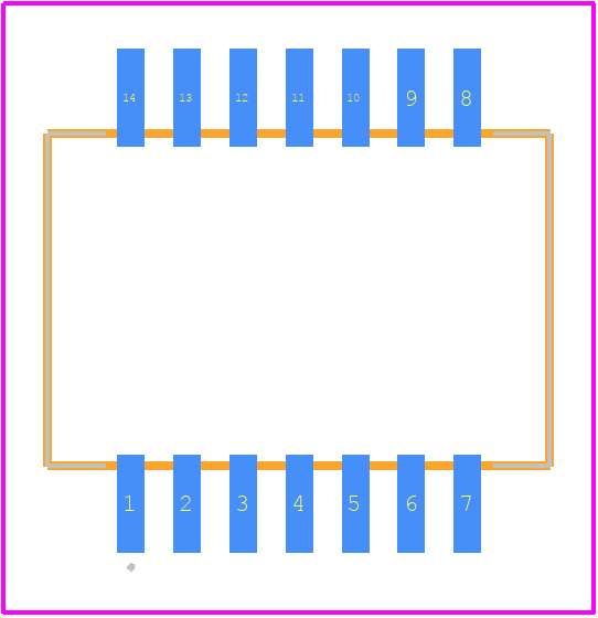 NPA-730B-001D - Amphenol PCB footprint - Other - Other - NPA-730B-001D-2