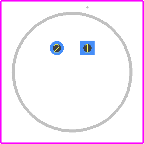 AOM-6746P-R - PUI Audio PCB footprint - Other - Other - 9.7mm x 6.5mm 