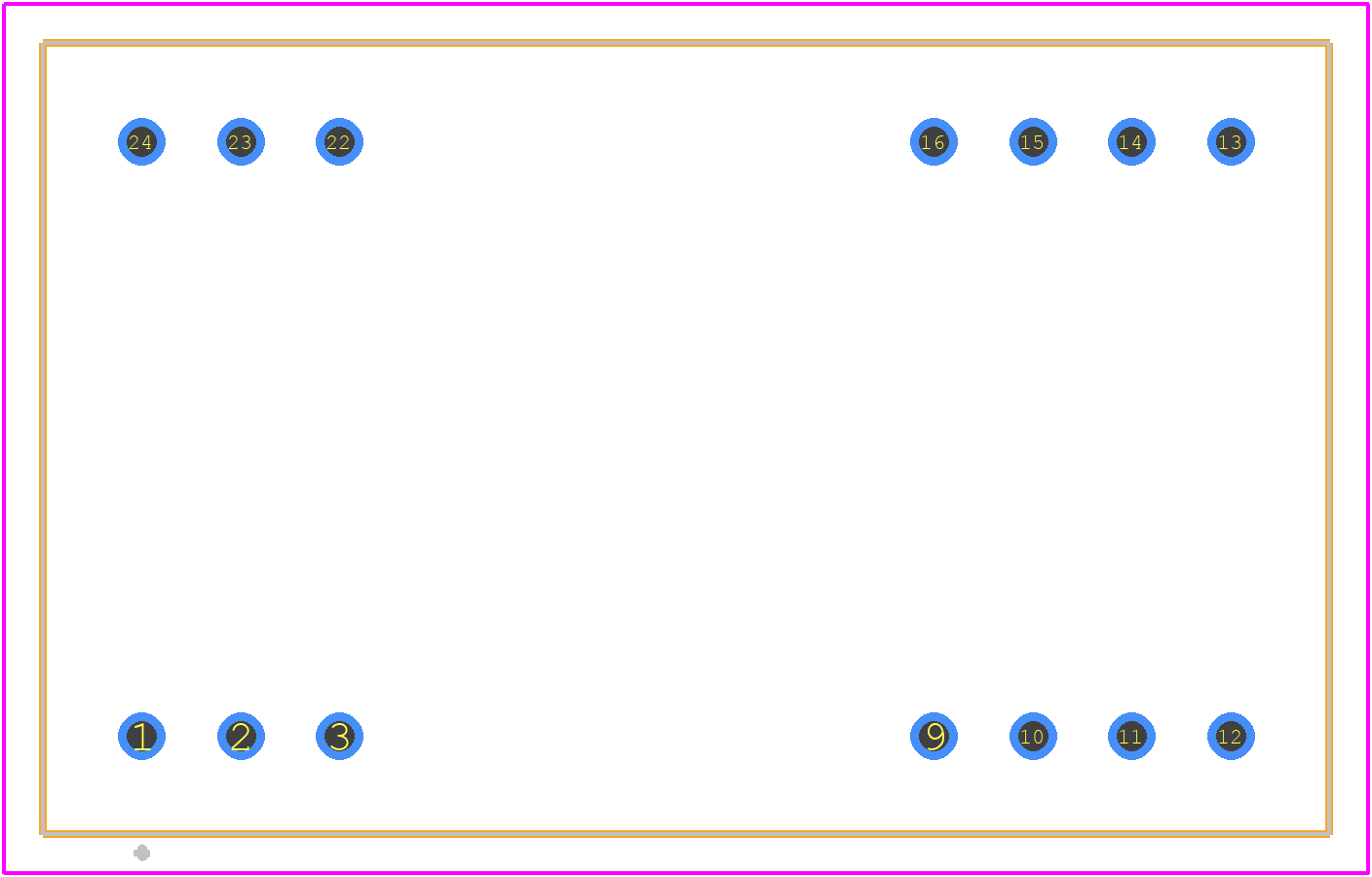EC4AW07 - Cincon PCB footprint - Other - Other - EC4AW07-4