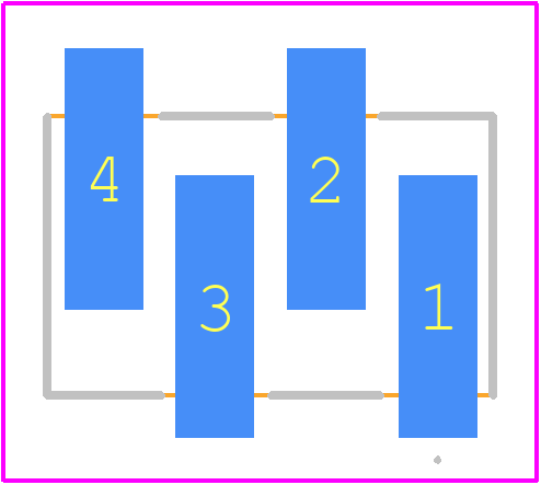 1-1744382-4 - TE Connectivity PCB footprint - Other - Other - 1-1744382-4-2
