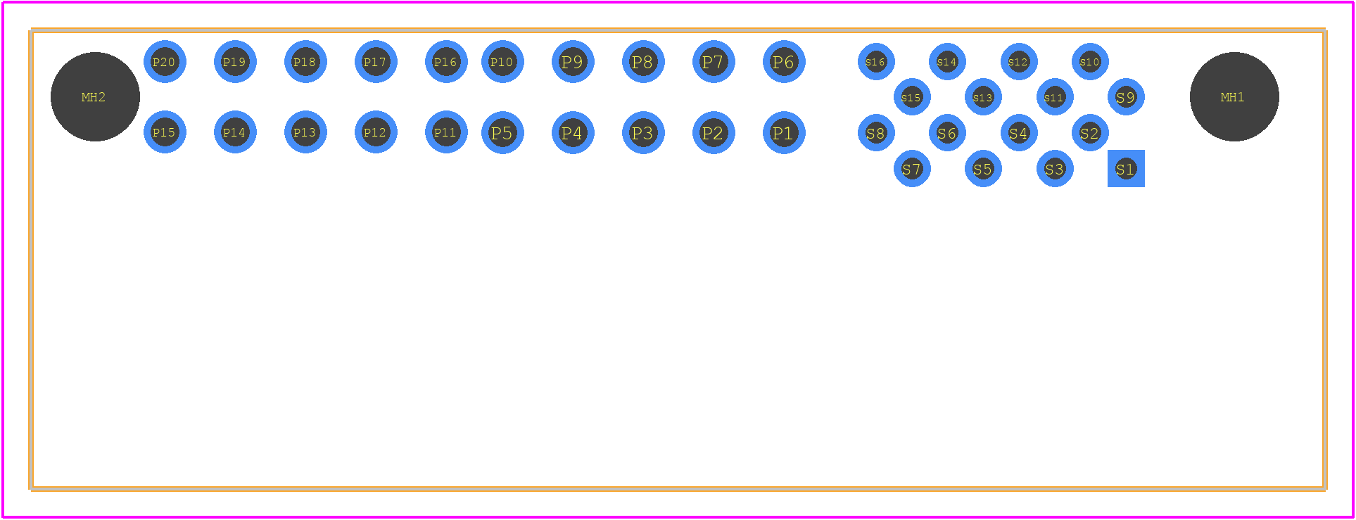 LPHT-04-16-S-RT1-GP - SAMTEC PCB footprint - Other - Other - LPHT-04-16-S-RT1-GP-6