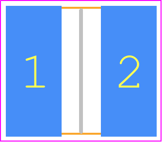 CSS2725FTL250 - Stackpole Electronics, Inc. PCB footprint - Resistor Chip - Resistor Chip - CSS2725_1