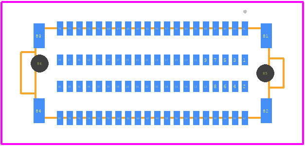 ASP-187092-10 - SAMTEC PCB footprint - Other - Other - ASP-187092-10-1