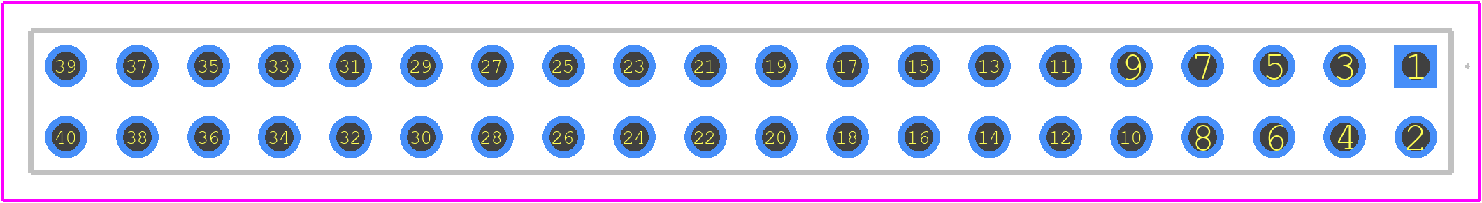 MTSW-120-22-L-D-220 - SAMTEC PCB footprint - Other - Other - MTSW-120-22-L-D-220-4