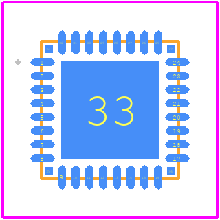 MFS2401AVMAFES - NXP PCB footprint - Other - Other - SOT617-26(D)_2025-1