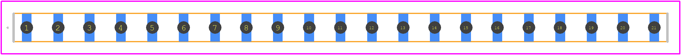 7-146281-1 - TE Connectivity PCB footprint - Other - Other - 7-146281-1-2