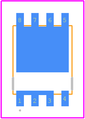 NTMFSCH1D4N08XTWG - onsemi PCB footprint - Other - Other - DFN8 4.90x5.80x0.90, 1.27P CASE 506FF ISSUE D