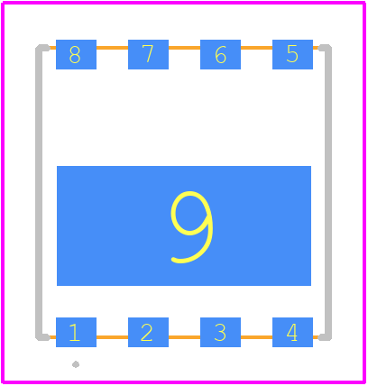 GS-065-030-2-L-TR - Infineon PCB footprint - Other - Other - 8x8 mm PDFN-10