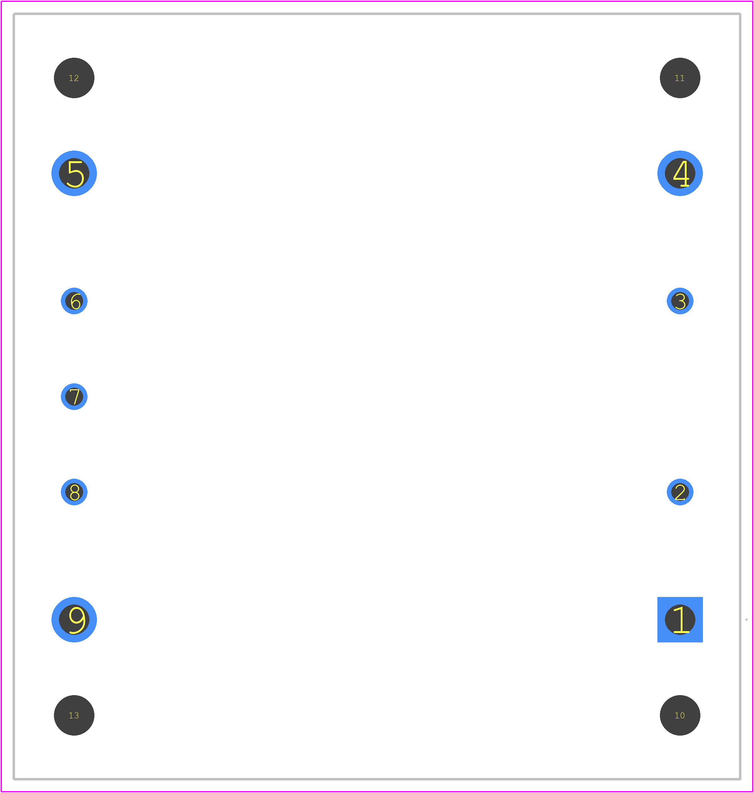 PKJ7213WPI - Flex PCB footprint - Other - Other - 60.96 x 57.91 x 12.70 mm