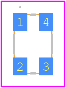 IXA20-FBFF12-10.000MHZ - ABRACON PCB footprint - Other - Other - 4-SMD, No Lead_2025-1.1