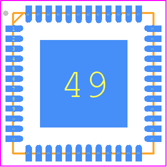 LPC5504JHI48 - NXP PCB footprint - Quad Flat No-Lead - Quad Flat No-Lead - SOT619-28_2025