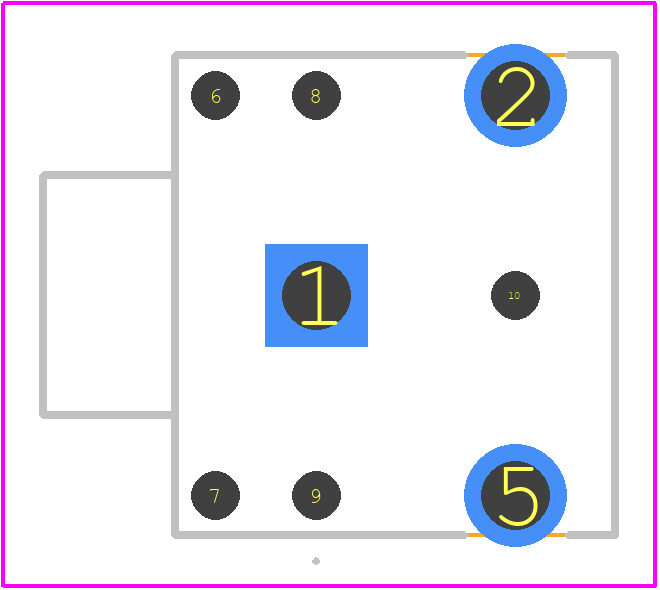 ASJ-1-3 - Adam Tech PCB footprint - Other - Other - ASJ-1-3-1