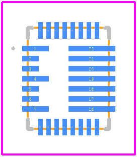 MP2650GV-0200-Z - Monolithic Power Systems (MPS) PCB footprint - Other - Other - QFN-30 (4mmx5mm)