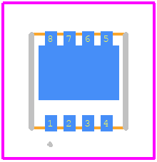 MCGWF7D2N06YLHE3-TP - MCC PCB footprint - Other - Other - DFN3333-8(SWF)_24