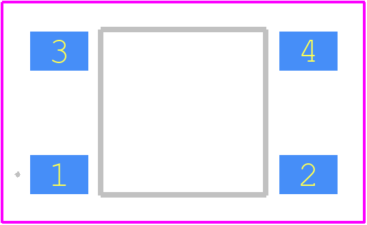 TL3301CF260QG - E-Switch PCB footprint - Other - Other - 6.00mm x 6.00mm x 8.0mm