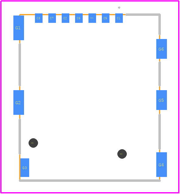 NSIM-12-A - Same Sky PCB footprint - Other - Other - NSIM-12-A-3