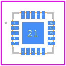 PE42444A-Z - SPSemi PCB footprint - Other - Other - 24-LGA (4x4)