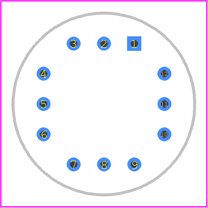 9535T - Monzite PCB footprint - Other - Other - 9535T