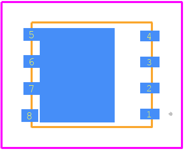 ISC165N15NM6ATMA1 - Infineon PCB footprint - Other - Other - PG-TDSON-8 _ 22
