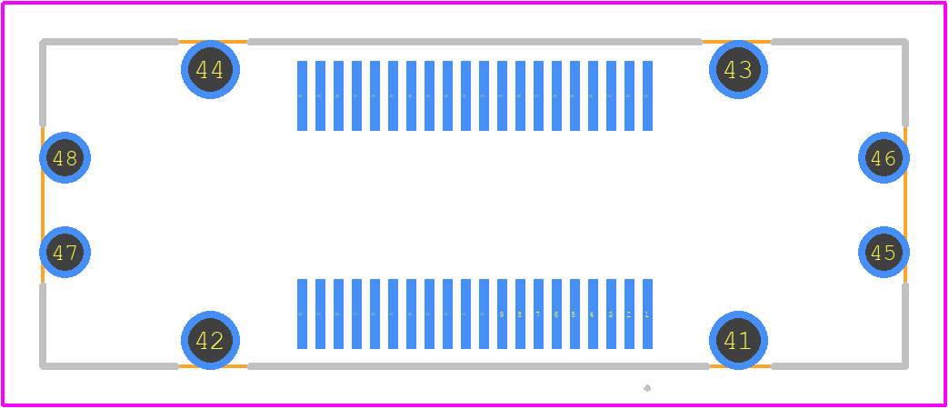 F11-20104042R - Harwin PCB footprint - Other - Other - F11-20104042R-3