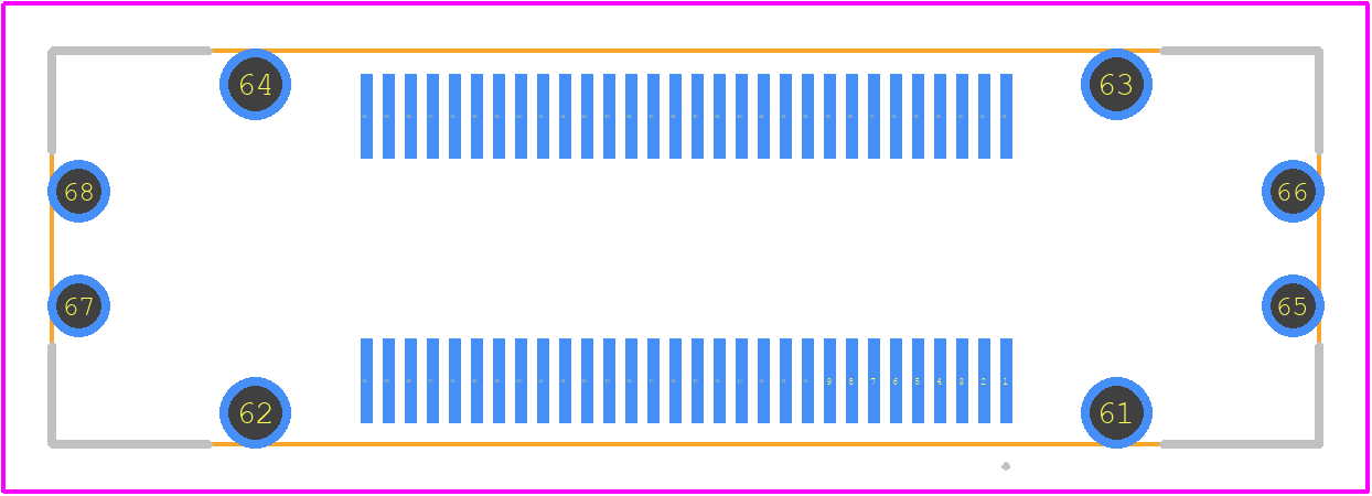 F11-20106042R - Harwin PCB footprint - Other - Other - F11-20106042R-2