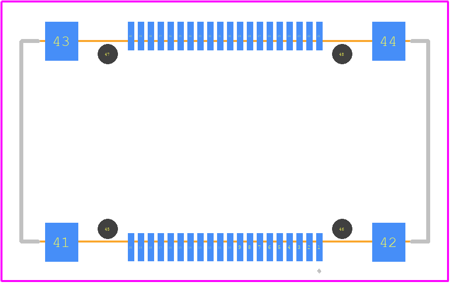 F12-20004045R - Harwin PCB footprint - Other - Other - F12-20004045R-2