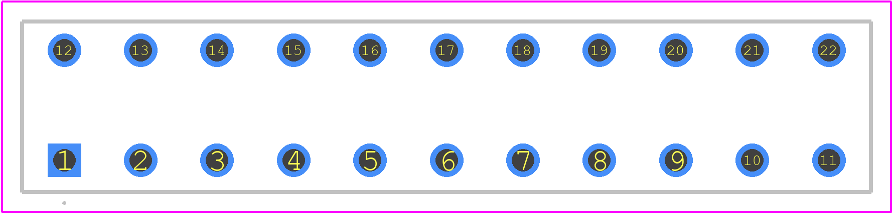 1825890000 - Weidmüller PCB footprint - Other - Other - 1825890000