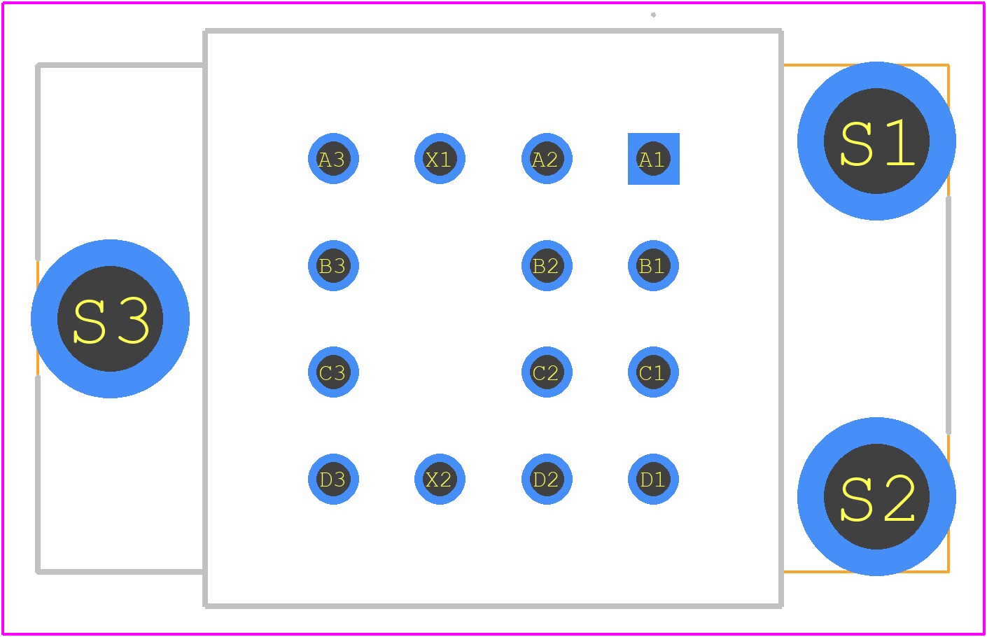 Y-D1R - LEACH PCB footprint - Other - Other - Y-D1R-3