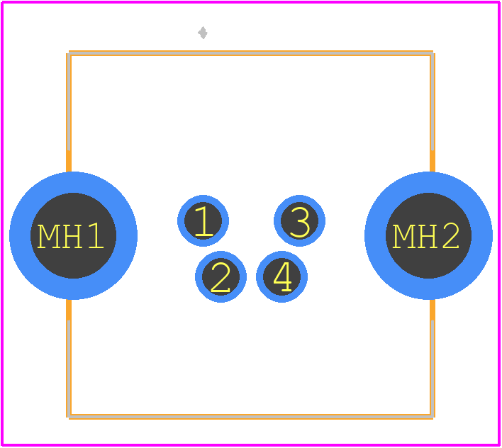 M8S-04PFFP-SF8001 - Amphenol PCB footprint - Other - Other - M8S-04PFFP-SF8001-2