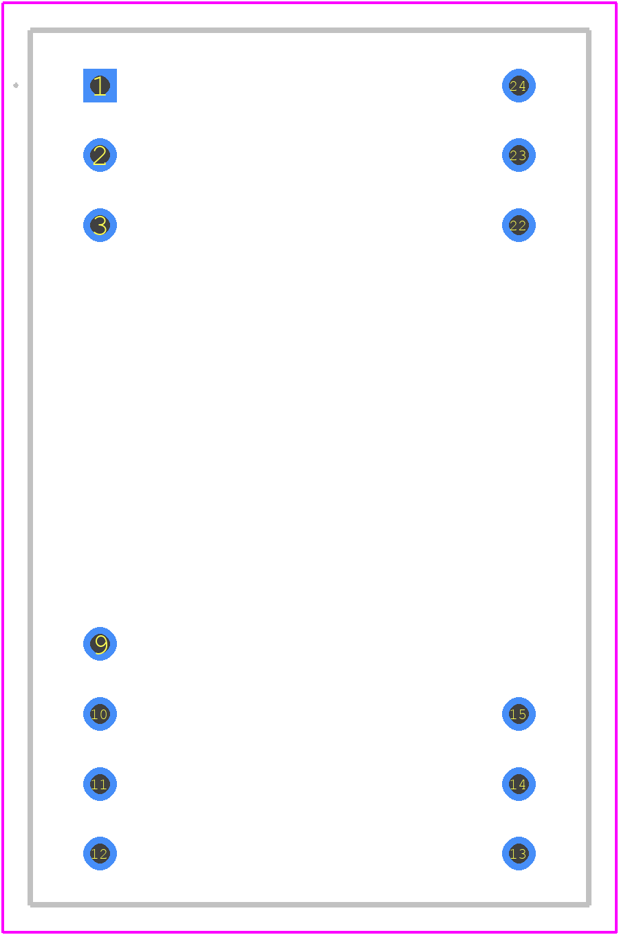 EC3A36 - Cincon PCB footprint - Other - Other - EC3A36-2