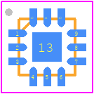 NJG1802K51 - Nisshinbo PCB footprint - Quad Flat No-Lead - Quad Flat No-Lead - QFN12-51
