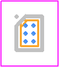 RP509Z282B - Nisshinbo PCB footprint - BGA - BGA - WLCSP-6-P6 Package