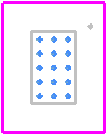 KTS1677AEVH-TR - Kinetic Technologies PCB footprint - Other - Other - WLCSP53-15 (2.570mm x 1.57mm x 0.620mm)