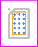 RT8092JCWSC - RICHTEK PCB footprint - BGA - BGA - 15B WL-CSP 1.2x2 Package (BSC)