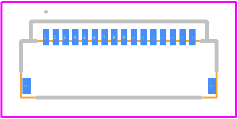 1-2495219-6 - TE Connectivity PCB footprint - Other - Other - 1-2495219-6-3