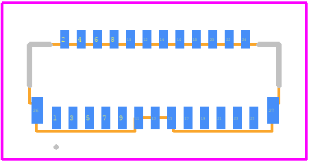2-2495217-5 - TE Connectivity PCB footprint - Other - Other - 2-2495217-5-2