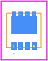 PSMQE090N08LS2 - PANJIT PCB footprint - Other - Other - DFN3333S-8L 