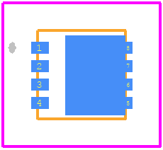 PJQ44609AP-AU - PANJIT PCB footprint - Other - Other - DFN3333-8L