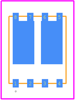XP3C023AMT - Yageo Group PCB footprint - Other - Other - PMPAK5x6