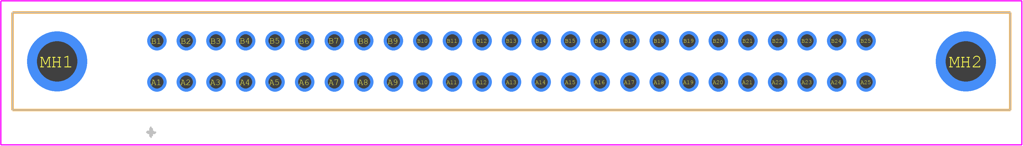 341-050-520-202 - EDAC PCB footprint - Other - Other - 341-050-520-202-1