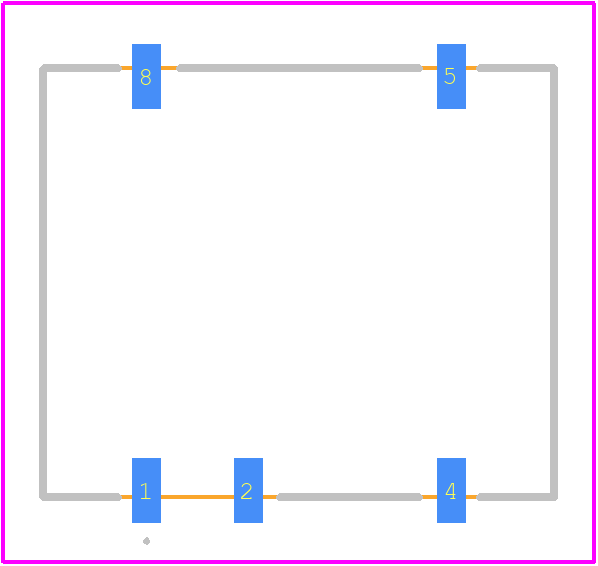 PBT02F05S05 - XP POWER PCB footprint - Other - Other - SMD8
