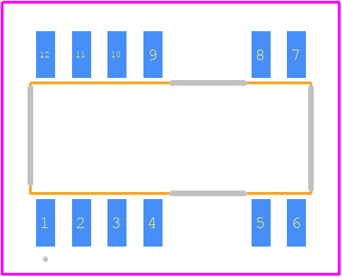ICE5QR2280BG1XUMA1 - Infineon PCB footprint - Other - Other - PG-DSO-12-24-6