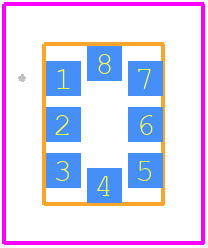 STCC4-D-R3 - Sensirion PCB footprint - Other - Other - 8-LGA