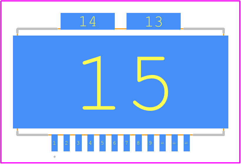 AFIC10275GN - NXP PCB footprint - Other - Other - TO-270WBG-14
