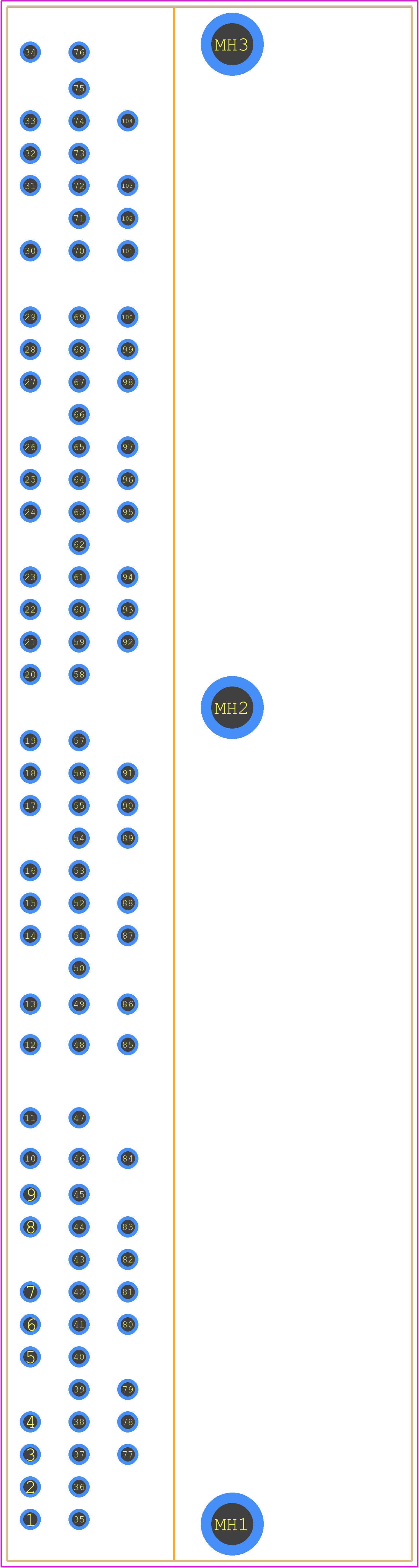 179686-6 - TE Connectivity PCB footprint - Other - Other - 179686-6-1