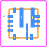 XTPS56637RPAT - Texas Instruments PCB footprint - Other - Other - RPA0010A