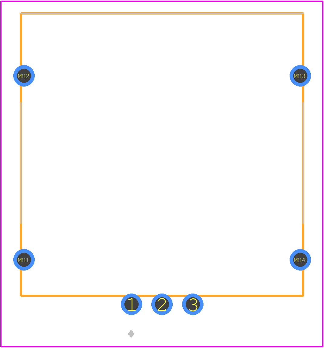 PCW1D-C24-BEB501L - Bourns PCB footprint - Other - Other - PCW1J-B24-BAB105L-1