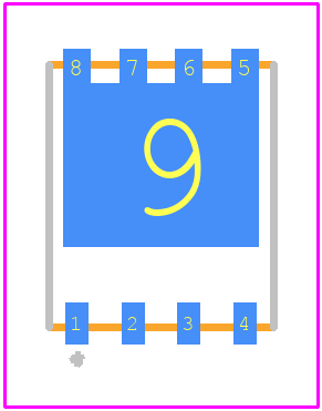 BSC152N15LS5ATMA1 - Infineon PCB footprint - Other - Other - PG-TDSON-8_7